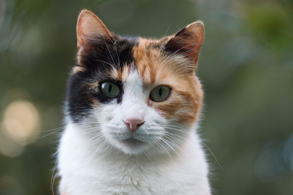 Calico Cat Closeup